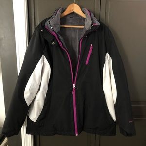 Free Country Radiance 2-Layer Jacket Fleece Puffy